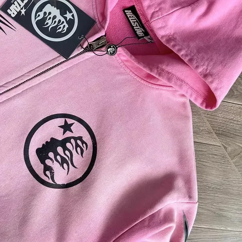 Hellstar Sport Hoodie Pink