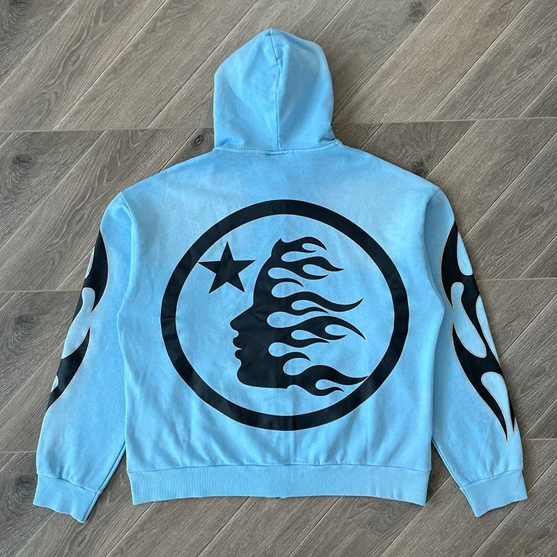 Hellstar Studio Hoodie Babby blue