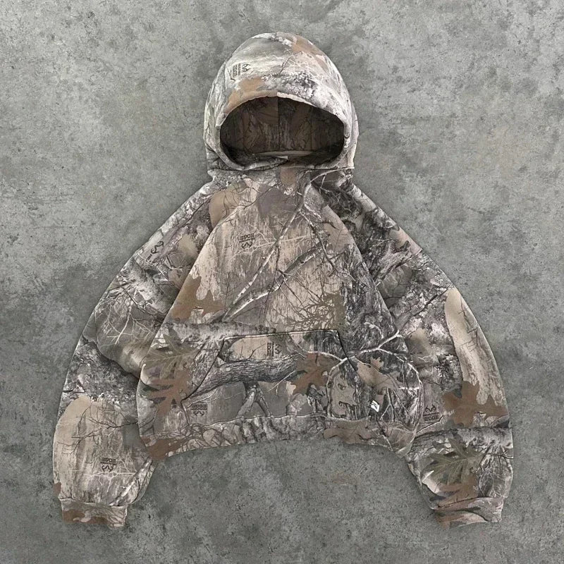 Winter camo hoodie