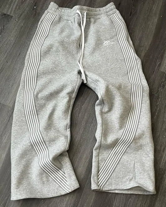 Gray  Men's/Women's Premium Jogging Drawstring Sweatpants