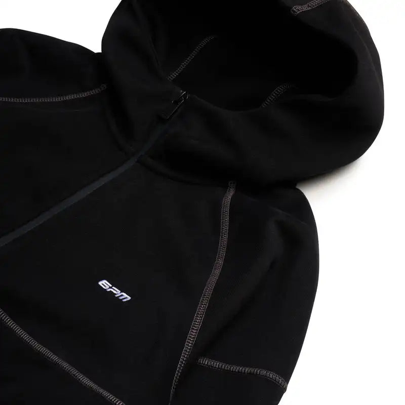 Black Wool Puffer